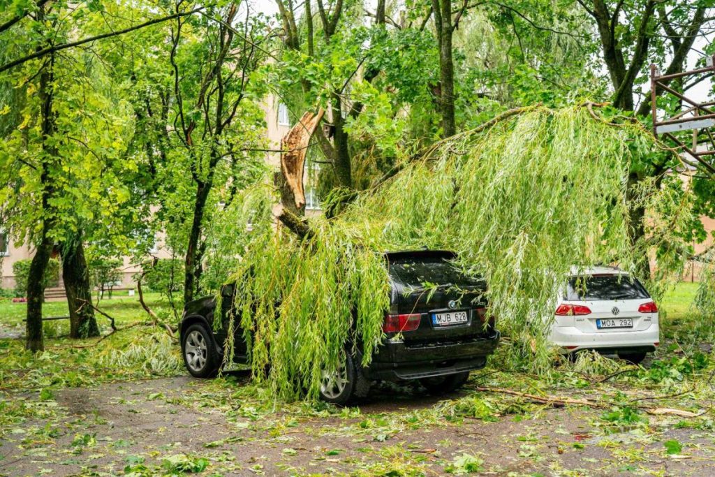 Audra talžė automobilius: draudikai įvardijo pavojingiausias vietas